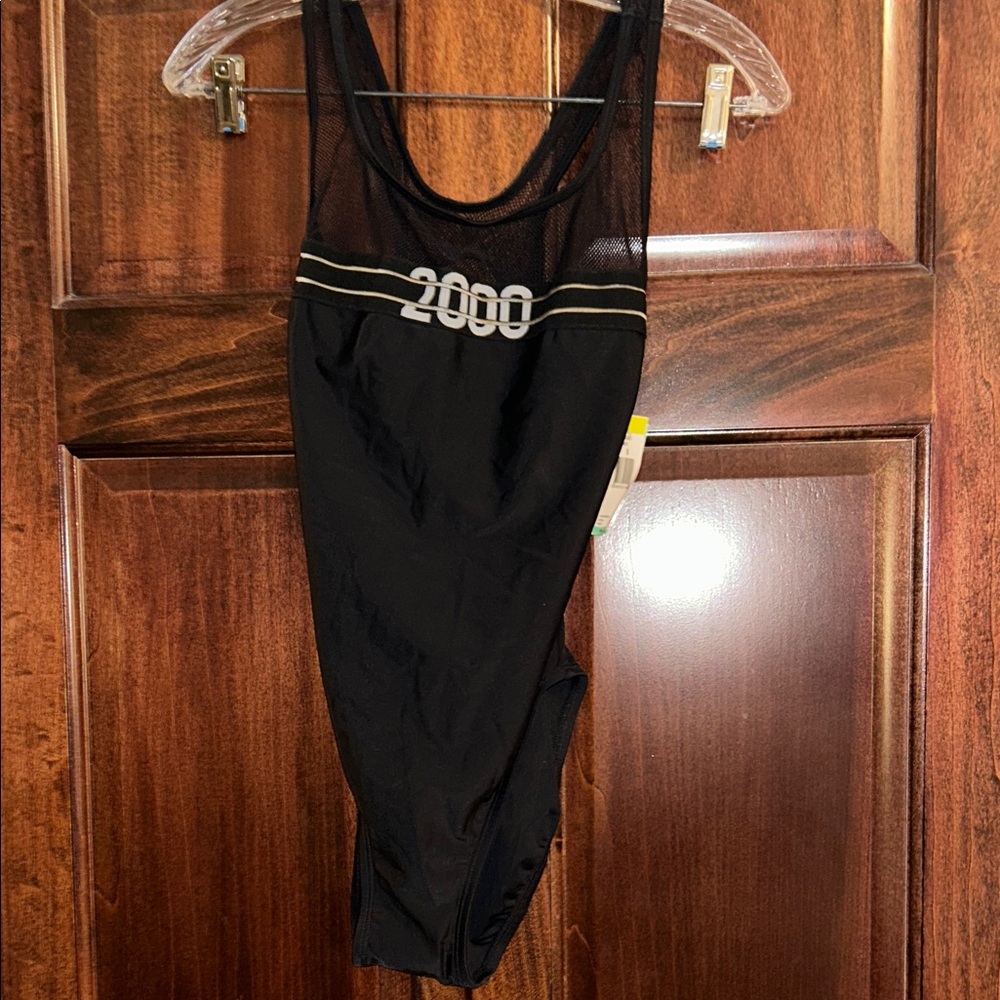 Speedo Women's Black One Piece Swimsuit NWT